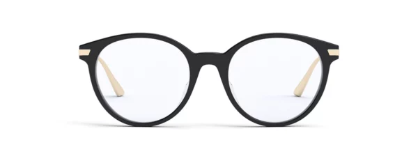 Lunettes de vue Dior GEMDIORO R4I 1200 - Noir Brillant 52