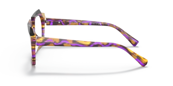Lunettes de vue Alain Mikli A03121 - Bastina 006 - Dune jaune violet/noir mikli 54 – Image 6