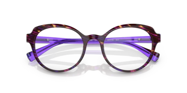 Lunettes de vue Alain Mikli A03133 - Marietta 007 - Savane violet 52 – Image 4
