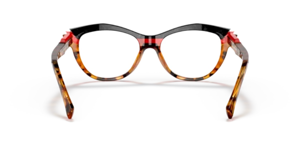 Lunettes de vue Alain Mikli A03128 - Sarlot 004 - Havana rouge mikli noir mikli 53 – Image 4