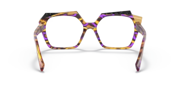 Lunettes de vue Alain Mikli A03121 - Bastina 006 - Dune jaune violet/noir mikli 54 – Image 5