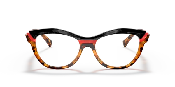 Lunettes de vue Alain Mikli A03128 - Sarlot 004 - Havana rouge mikli noir mikli 53