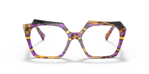 Lunettes de vue Alain Mikli A03121 - Bastina 006 - Dune jaune violet/noir mikli 54