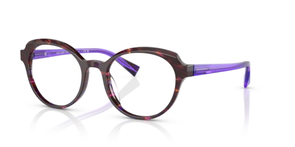 Lunettes de vue Alain Mikli A03133 - Marietta 007 - Savane violet 52 – Image 3