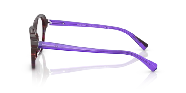 Lunettes de vue Alain Mikli A03133 - Marietta 007 - Savane violet 52 – Image 5