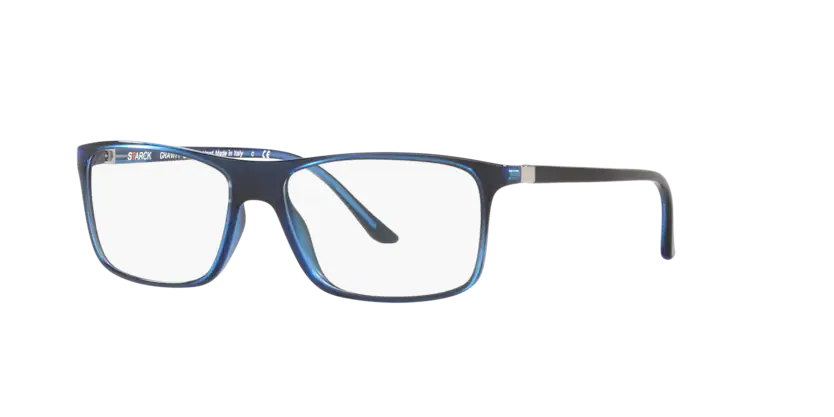 Lunettes de vue Starck SH1365X - Pl1365 0027 - Bleu/noir 53