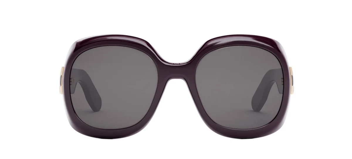 Lunettes de soleil Dior LADY 9522 R2I 60D0 - Bordeaux Brillant 58