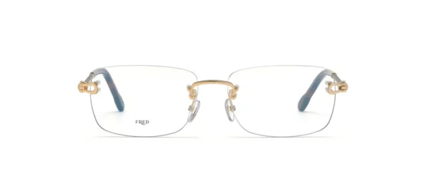 Lunettes de vue Fred FG50002U 032 - Or Endura Brillant 56/58