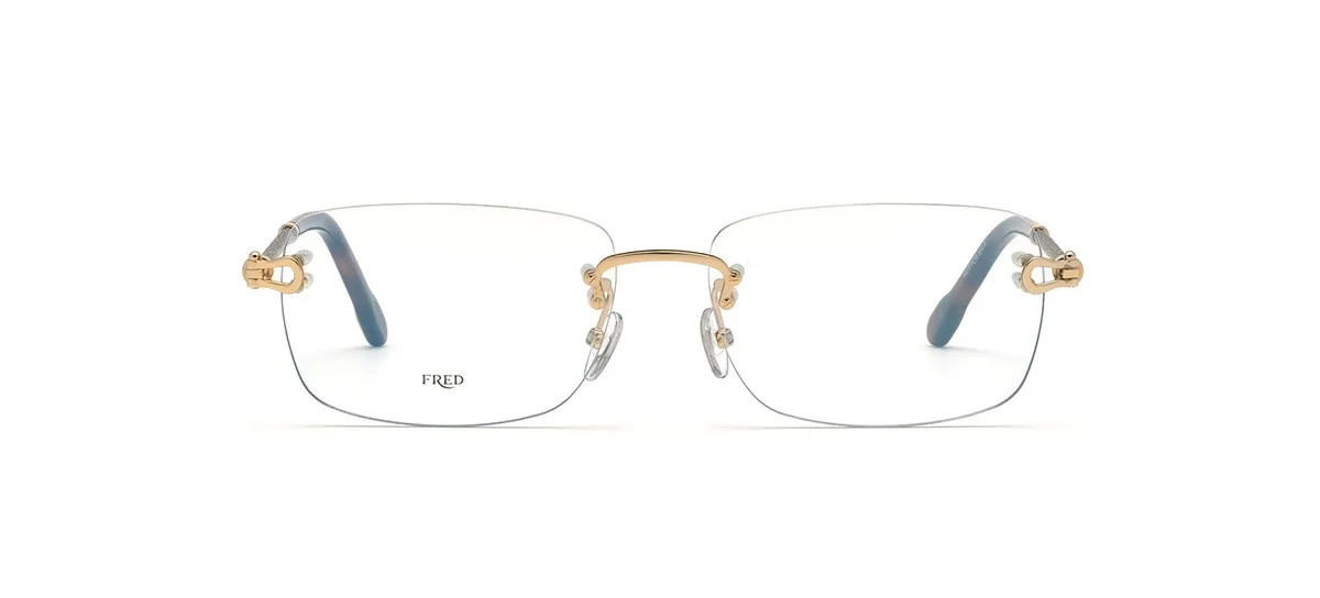 Lunettes de vue Fred FG50002U 032 - Or Endura Brillant 56/58