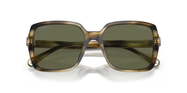 Lunettes de soleil Chanel CH5505 172958 - Écaille de tortue verte 54 – Image 4