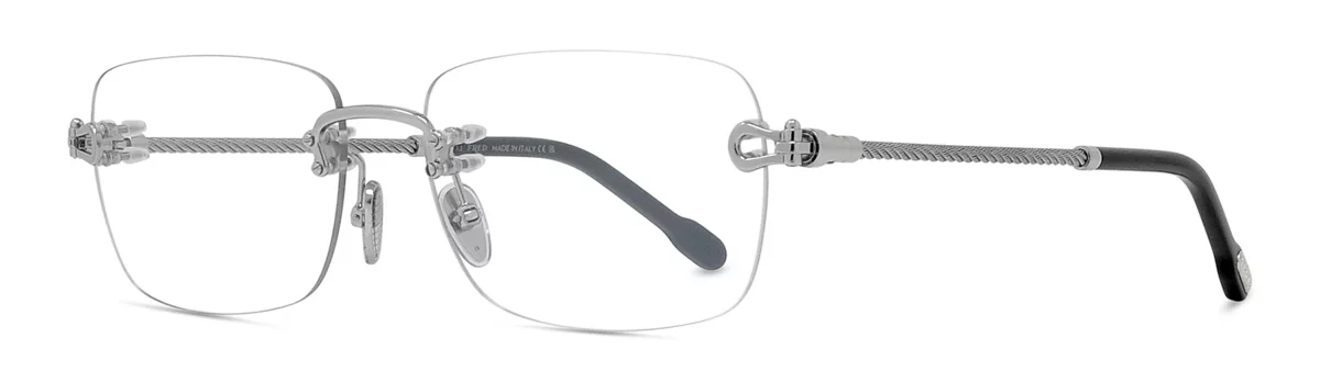 Lunettes de vue Fred FG50002F 016 - Metal Palladium Brillant 58