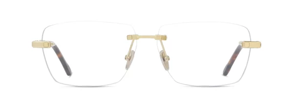 Lunettes de vue Fred FG50059U 030 - Metal CL Or Brillant 58 - 2