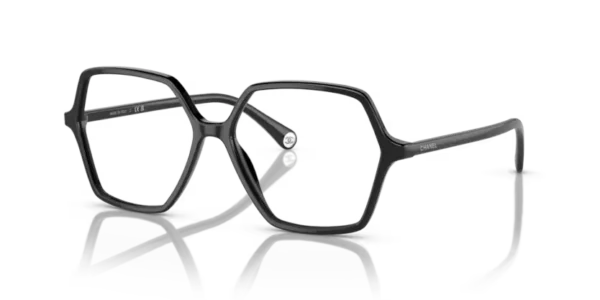 Lunettes de vue Chanel CH3447 C622 - Noir  53 – Image 2