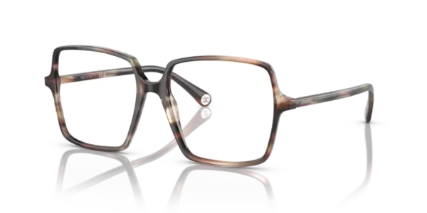 Lunettes de vue Chanel CH3448 C1727 - Écaille  53 – Image 2