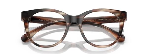 Lunettes de vue Chanel CH3450B C1727 - Brown tortoise & grey 51
