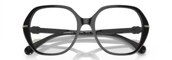 Lunettes de vue Chanel CH3458 C622 - Noir  52