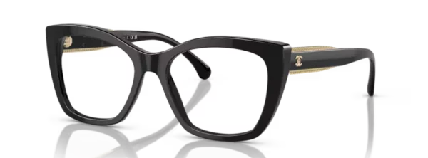 Lunettes de vue Chanel CH3460 C622 - Noir 52 – Image 2