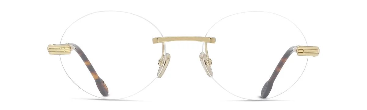 Lunettes de vue Fred FG50045U 030 - Metal Or Brillant 53