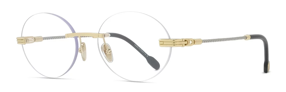 Lunettes de vue Fred FG50045U 031 - Metal Or Brillant 53