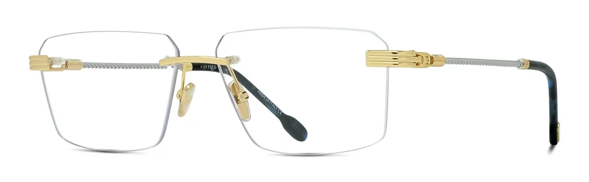 Lunettes de vue Fred FG50032U 031 - Metal Or Endura Brillant 58