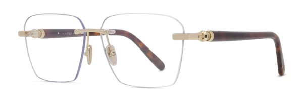 Lunettes de vue Fred FG50064U 030 - Metal Or Endura Brillant