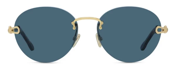 Lunettes de soleil Fred Force10 FG40079U 30W - Metal Or Endura Brillant, Verres Bleu Dégradé Organique