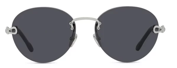 Lunettes de soleil Fred Force10 FG40079U 16A - Metal Palladium Brillant, Verres Gris Organique