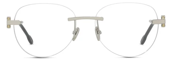 Lunettes de vue Fred FG50068U 016 - Metal Palladium Brillant