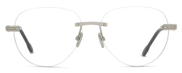 Lunettes de vue Fred FG50070U 016 - Metal Palladium Brillant