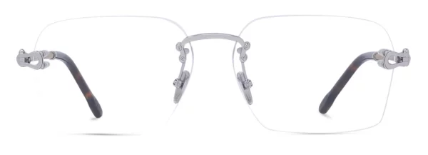 Lunettes de vue Fred FG50075U 016 - Metal Palladium Brillant
