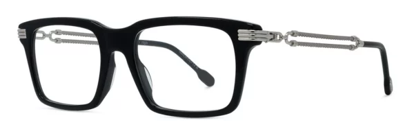 Lunettes de vue Fred FG50078I 001 - Metal Noir Brillant