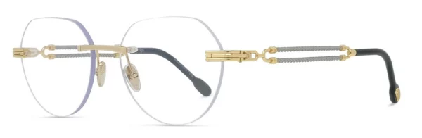 Lunettes de vue Fred FG50079U 030 - Metal Or Endura Brillant