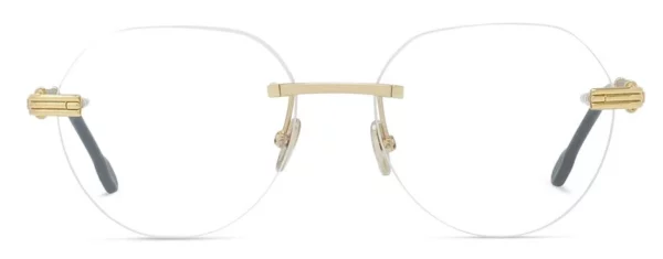 Lunettes de vue Fred FG50079U 030 - Metal Or Endura Brillant