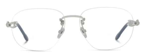 Lunettes de vue Fred FG50080U 016 - Metal Palladium Brillant
