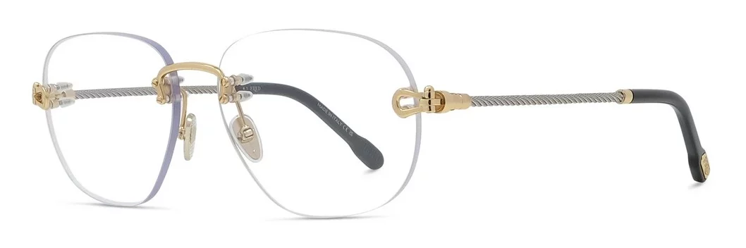 Lunettes de vue Fred FG50080U 016 - Metal Palladium Brillant