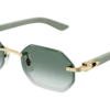 Lunettes de soleil Cartier CT0439S-004 L - 2