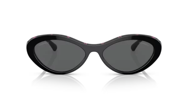 Lunettes de soleil Chanel CH5416 1711S4 - Black & Pink 57