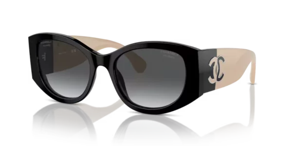 Lunettes de soleil Chanel CH5524 -C534S8 - Black 53
