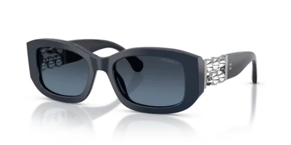 Lunettes de soleil Chanel CH5542 1462S2 - Bleu Marine 53
