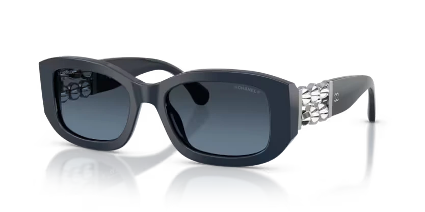 Lunettes de soleil Chanel CH5542 1462S2 - Bleu Marine 53