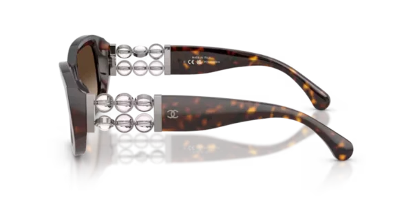 Lunettes de soleil Chanel CH5542 -C714S9 - Havana Foncé 53