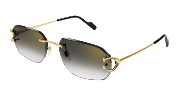 Lunettes de soleil Cartier CT0468S-001  L