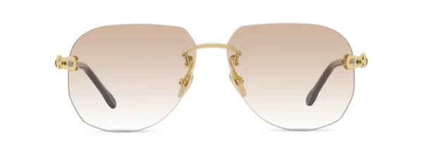 Lunettes de soleil Fred Force10 FG40011U 30F - Metal Or Brillant, Verres Nude Organique