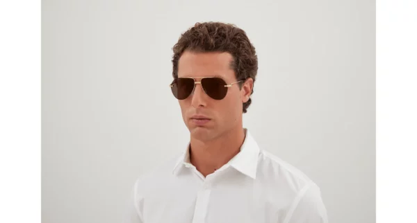 Lunettes de soleil Cartier branche corne CT0427S-001