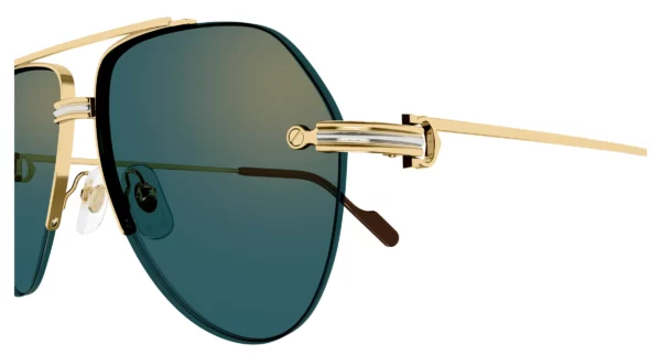 Lunettes de soleil Cartier branche corne CT0427S-002