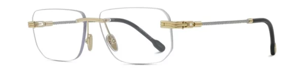 Lunettes de soleil Fred FG50086U 030 - Métal Or Endura Brillant, Verres Démo Organique