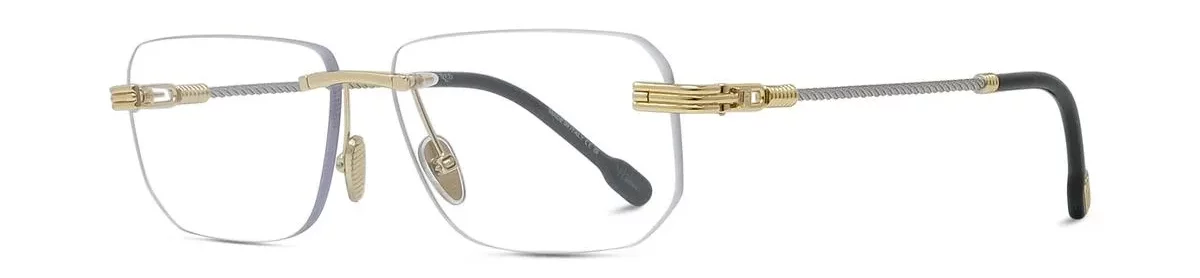 Lunettes de soleil Fred FG50086U 030 - Métal Or Endura Brillant, Verres Démo Organique