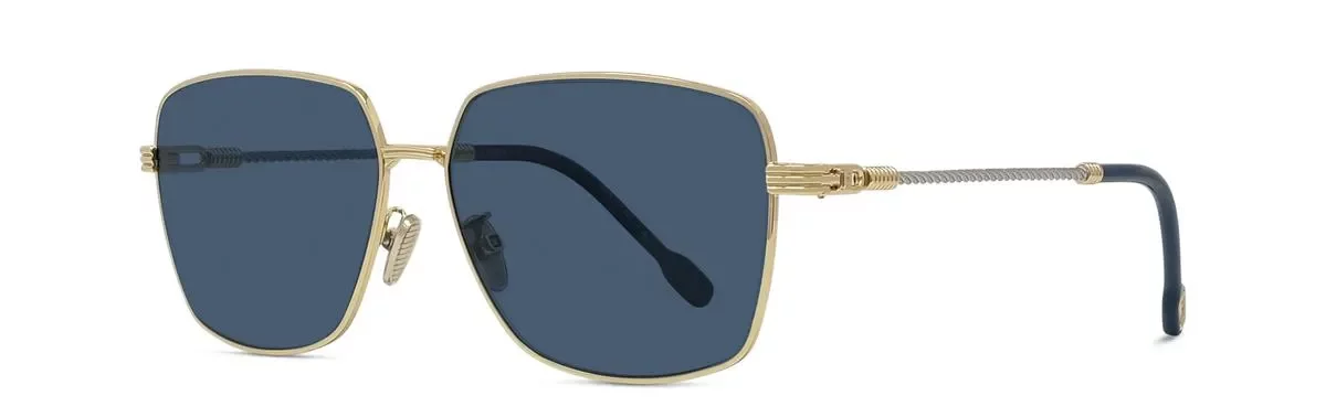 Lunettes de soleil Fred Force10 FG40085U 30V - Métal Or Endura Brillant, Verres Bleu Polarisé