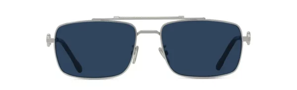 Lunettes de soleil Fred Force10 FG40087U 16V - Métal Palladium Brillant, Verres Bleu Organique
