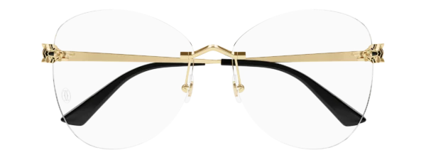 Lunettes de vue Cartier Panthère CT0418O-001